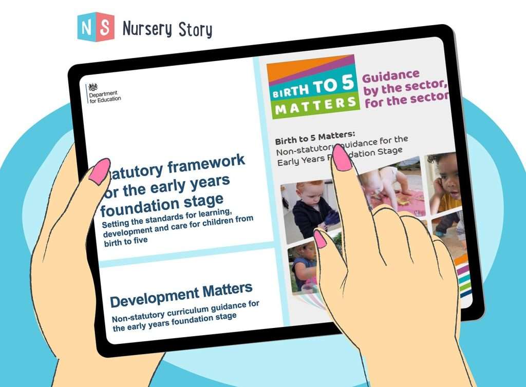 EYFS and Birth to five matters